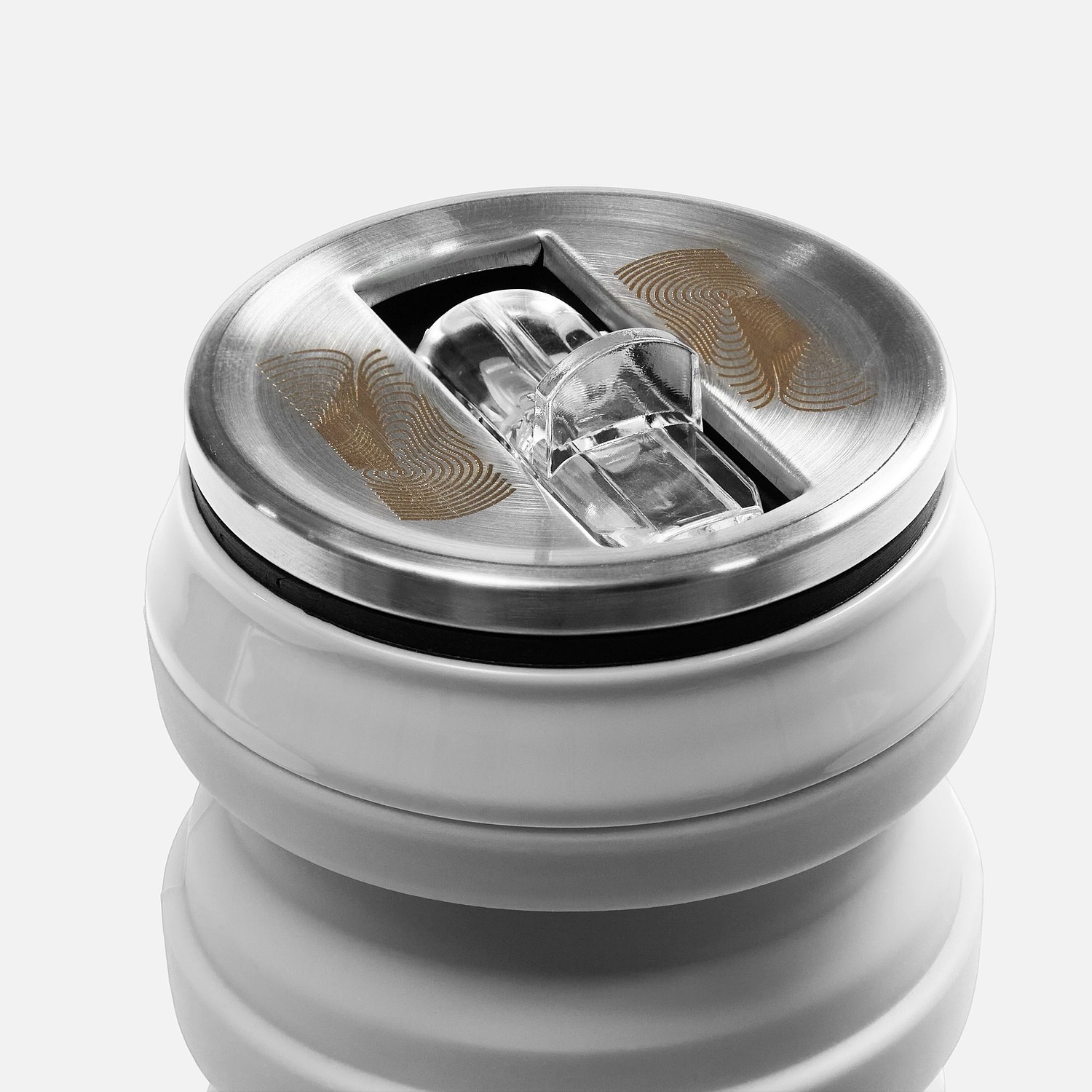 Складная бутылка для воды Folla, серая