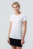 Футболка женская Regent Fit Women, белая с логотипом