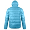 Куртка пуховая мужская Tarner, бирюзовая с логотипом
