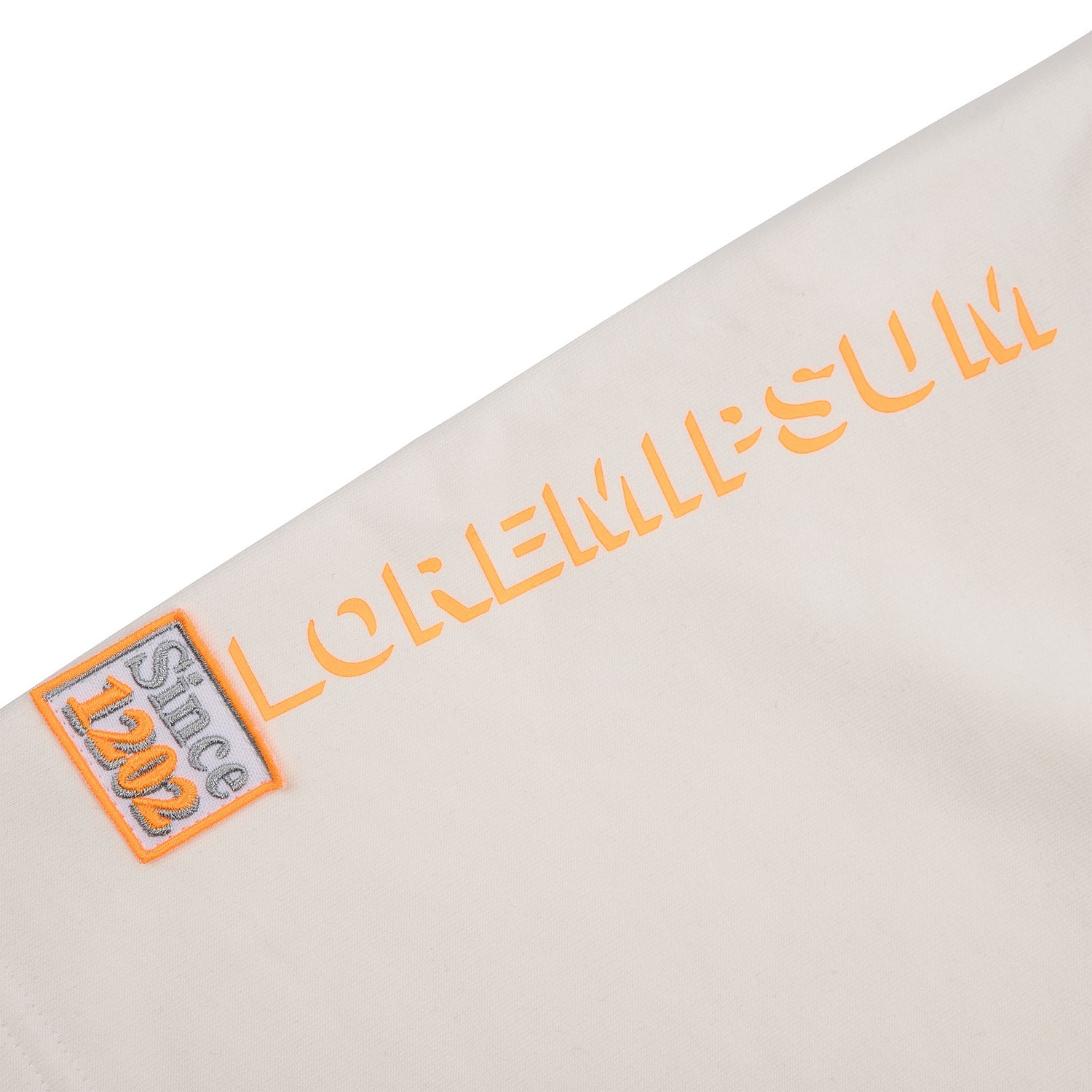 Шорты Terry, молочно-белые с логотипом