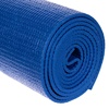Коврик для фитнеса Flatland, синий с логотипом