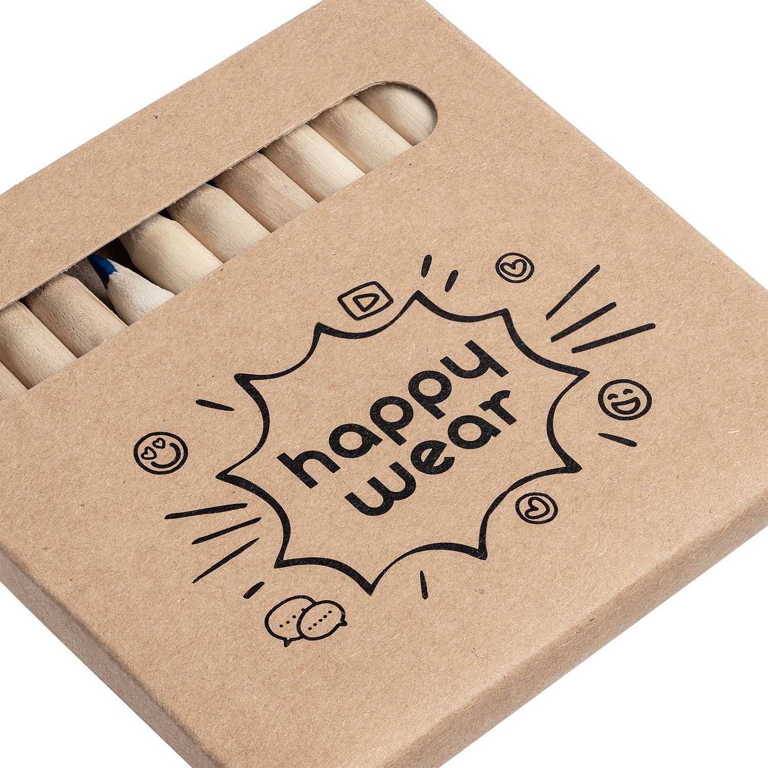 Набор цветных карандашей Pencilvania Middle с логотипом