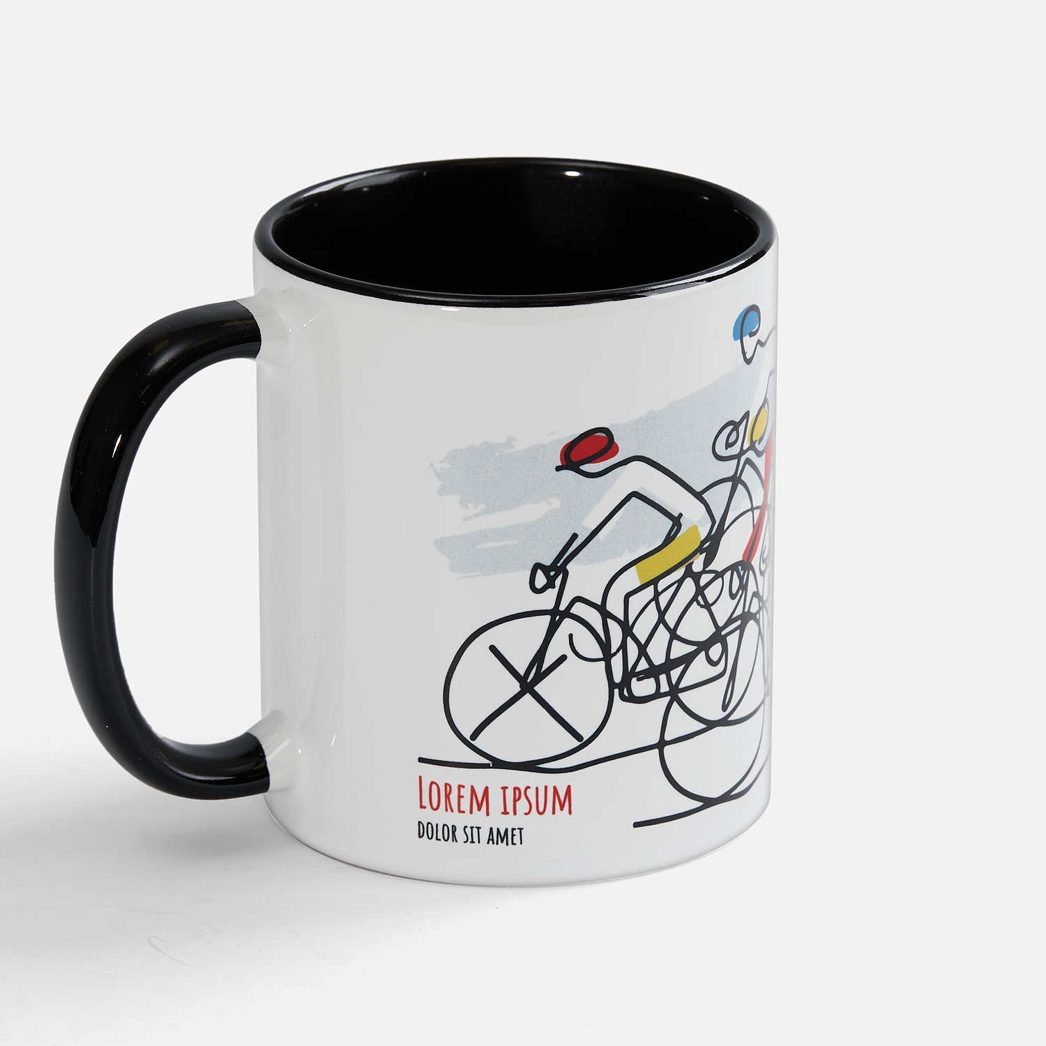 Кружка Promo Plus для сублимационной печати, черная