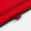 Ежедневник Peel Flex, недатированный, красный с логотипом