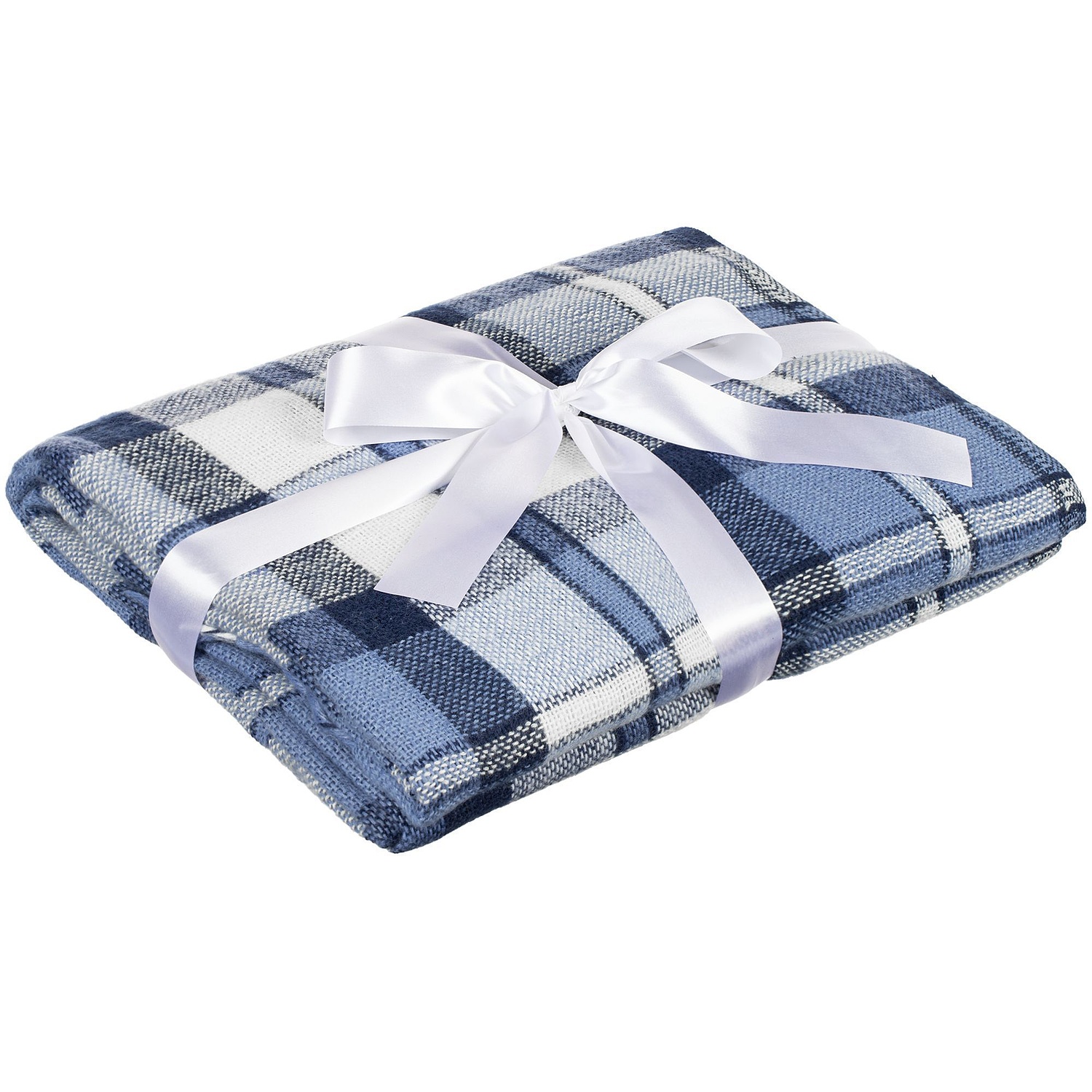 Лента сатиновая Satin 35 XXL, темно-синяя, 220 см с логотипом