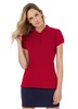 Рубашка поло женская Heavymill красная, размер M