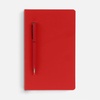 Ежедневник Magnet Shall, недатированный, красный с логотипом