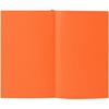 Ежедневник Flat Mini, недатированный, оранжевый с логотипом
