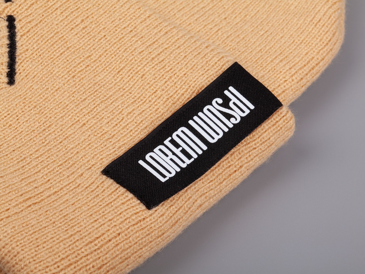 Шапка Urban Flow, бежевая