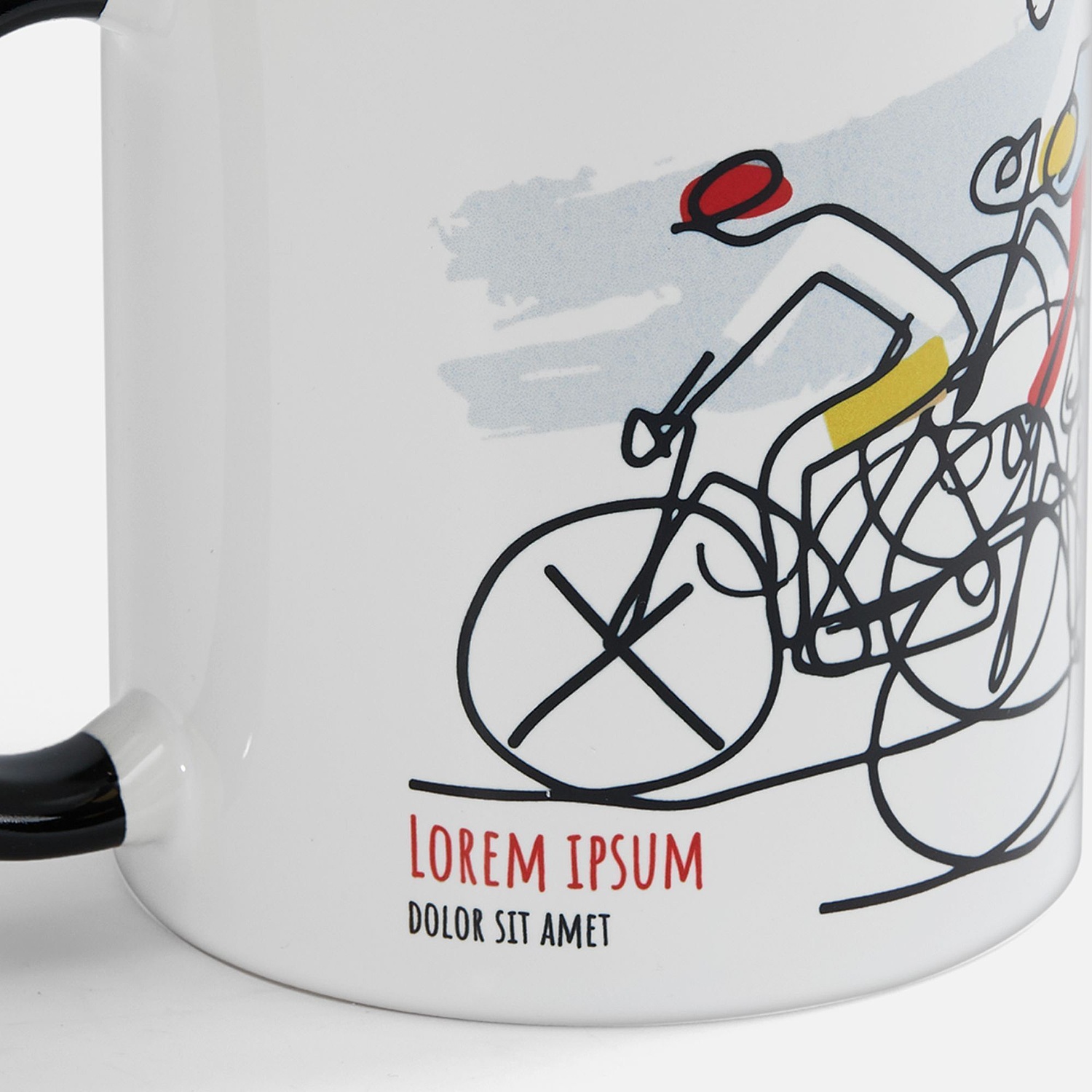 Кружка Promo Plus для сублимационной печати, черная