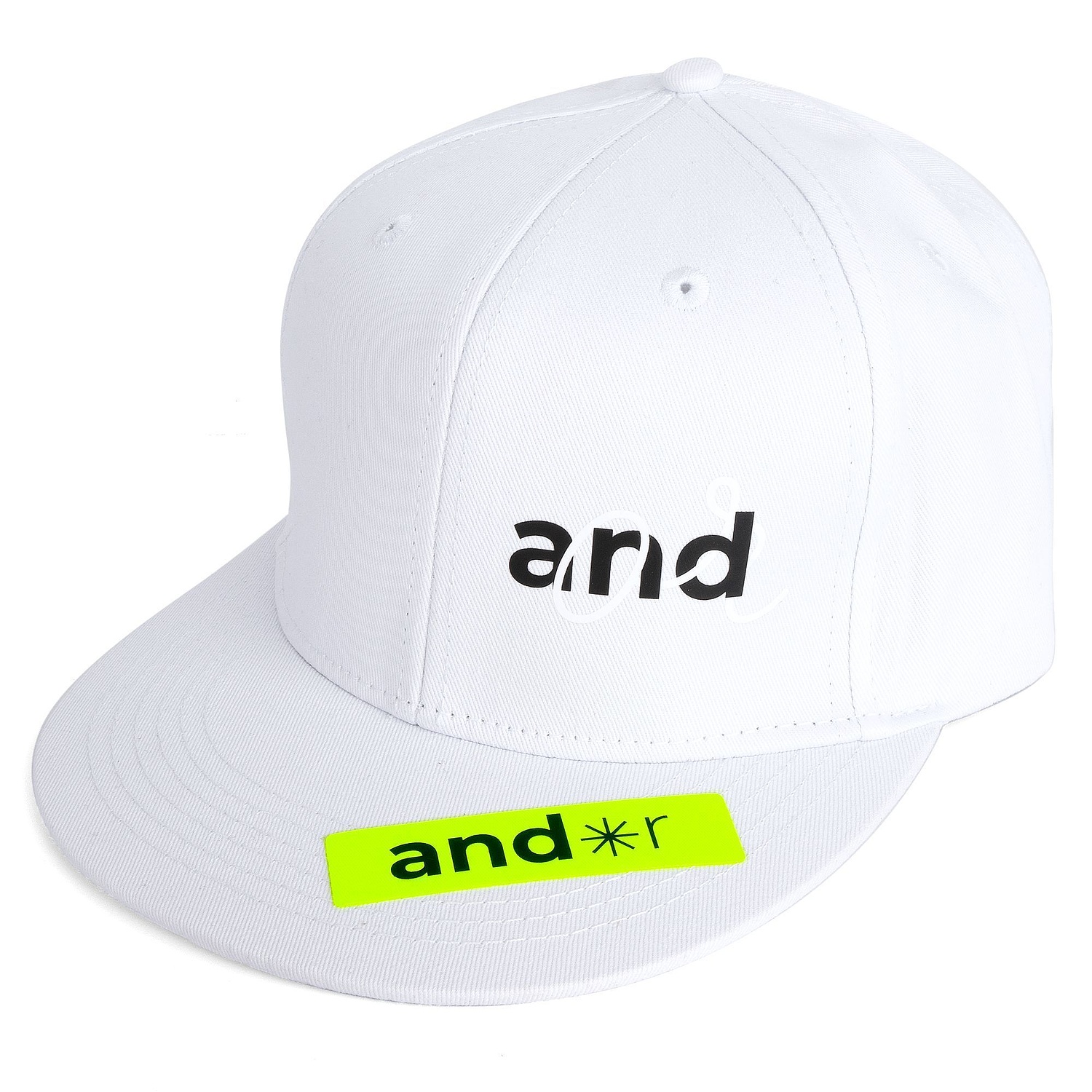 Бейсболка C2, белая с логотипом