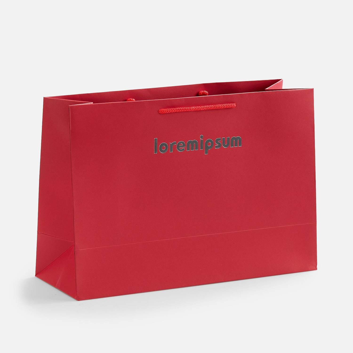 Пакет бумажный Ample Plus S, красный