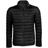 Куртка мужская Wilson Men, черная с логотипом