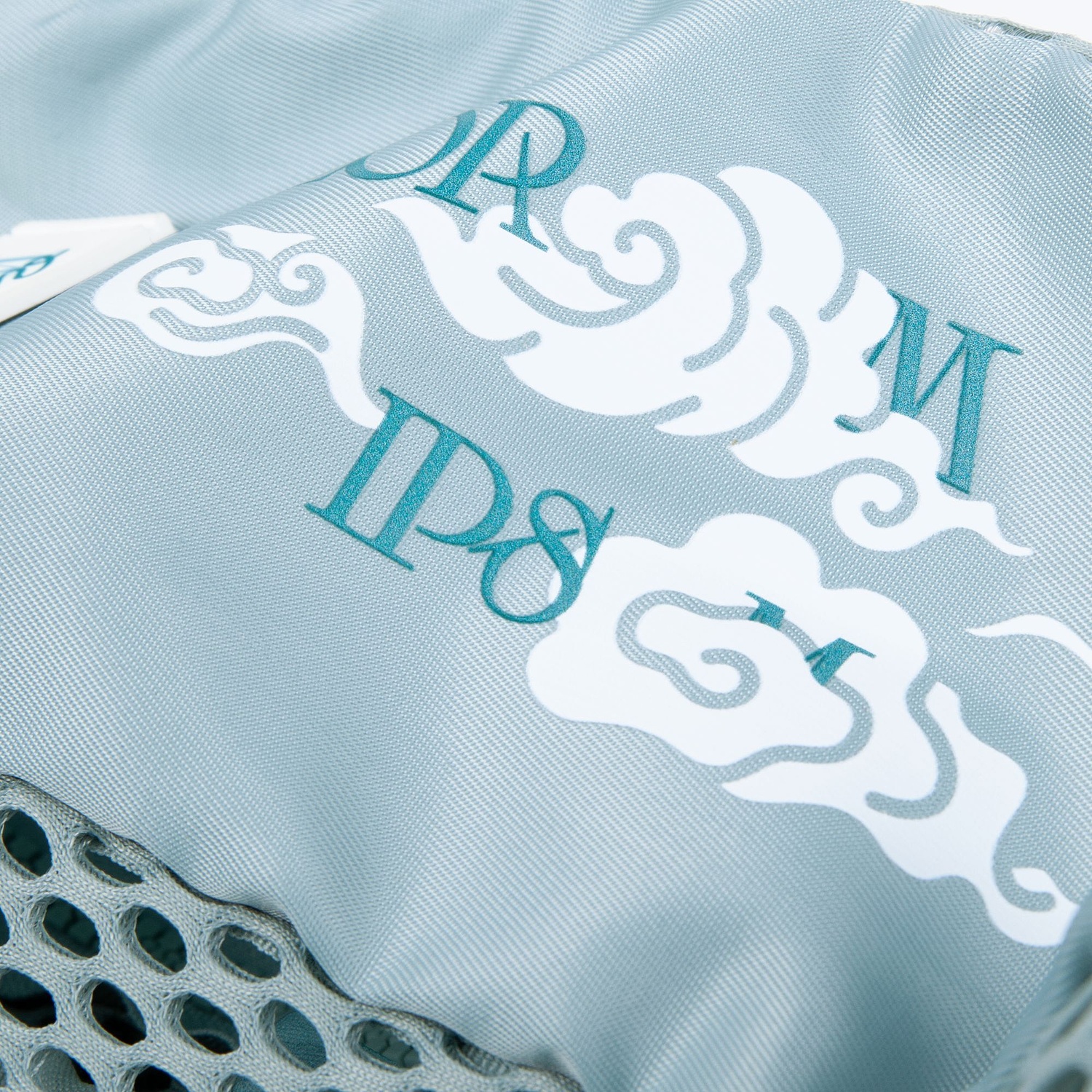 Несессер Verkko, серо-голубой с логотипом