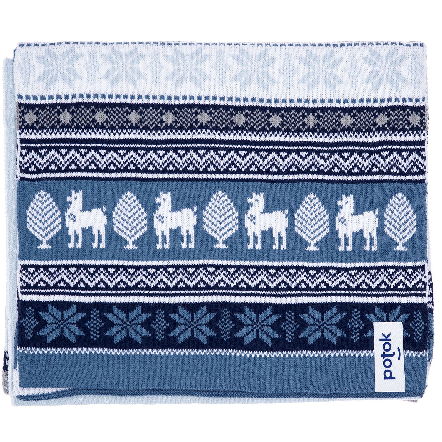 Шарф Mirakler, синий