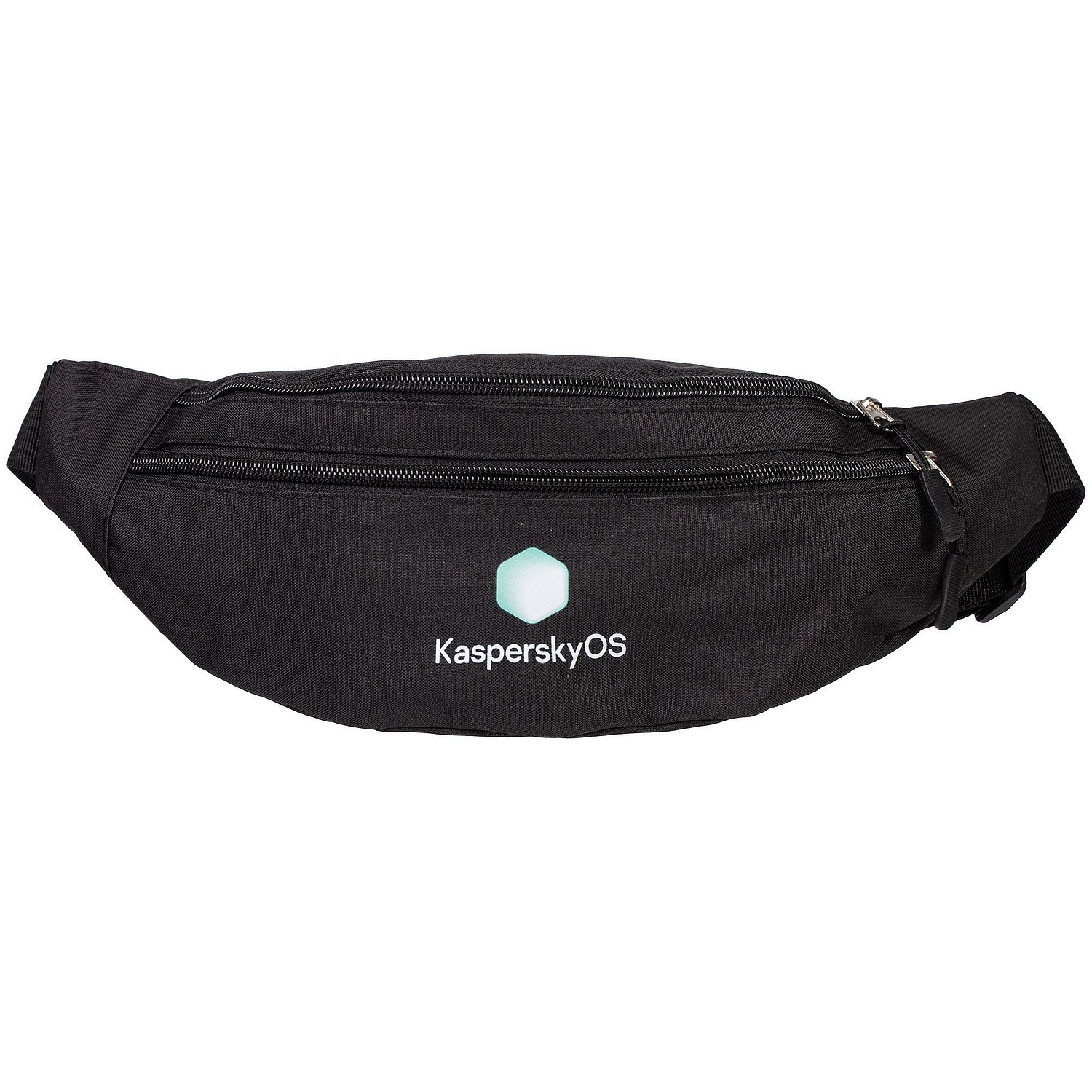 Поясная сумка Kalita, черная с логотипом