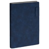 Ежедневник Lable Touch, недатированный, темно-синий с логотипом