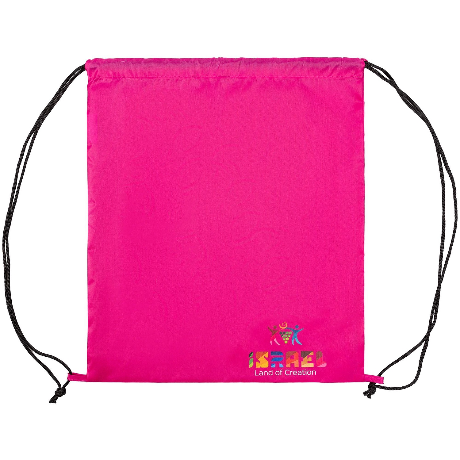 Рюкзак-мешок Carnaby, малиновый с логотипом