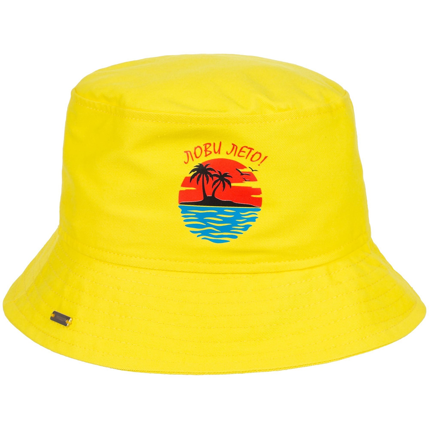 Панама Challenge, желтая с логотипом