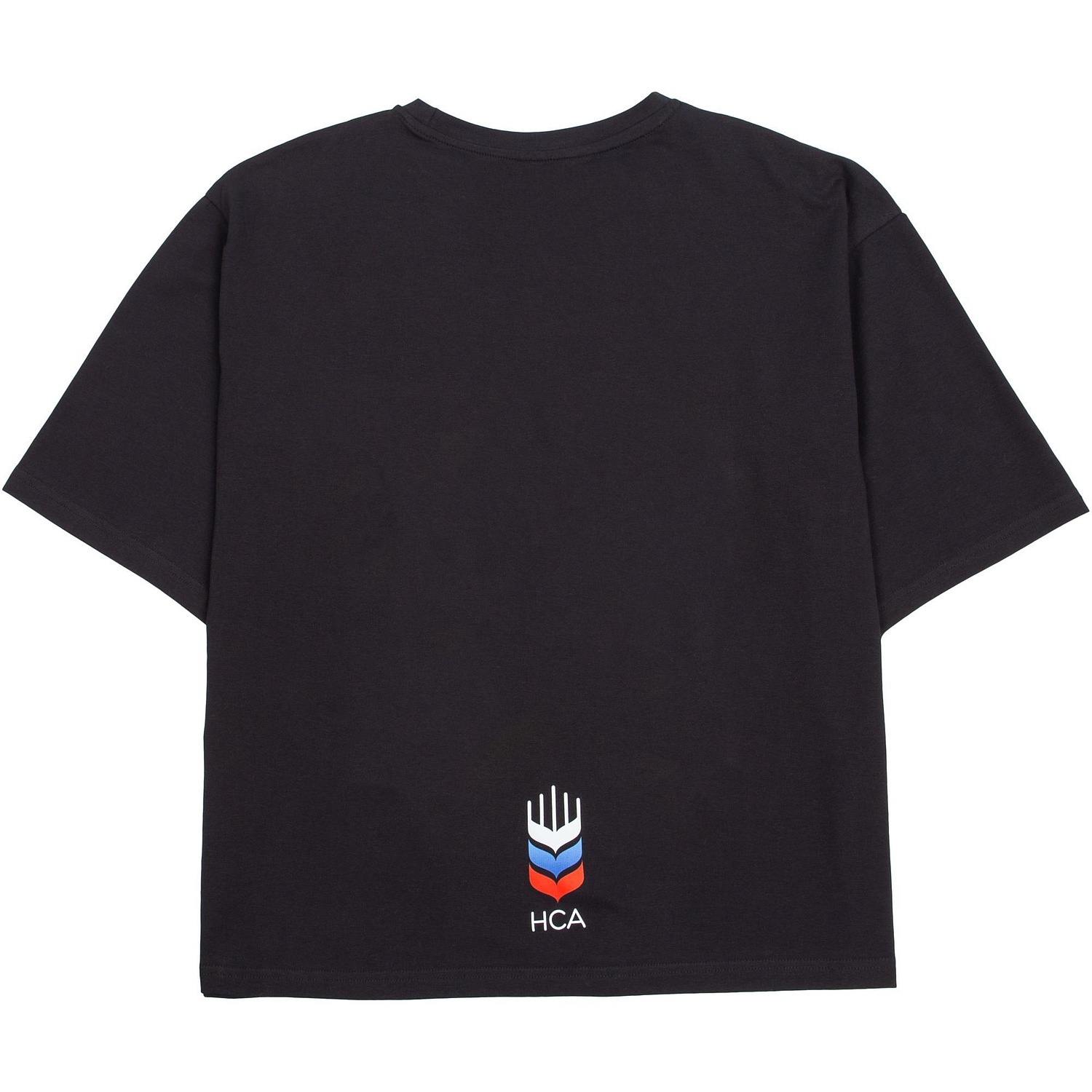 Футболка унисекс оверсайз Street Vibes, черная с логотипом