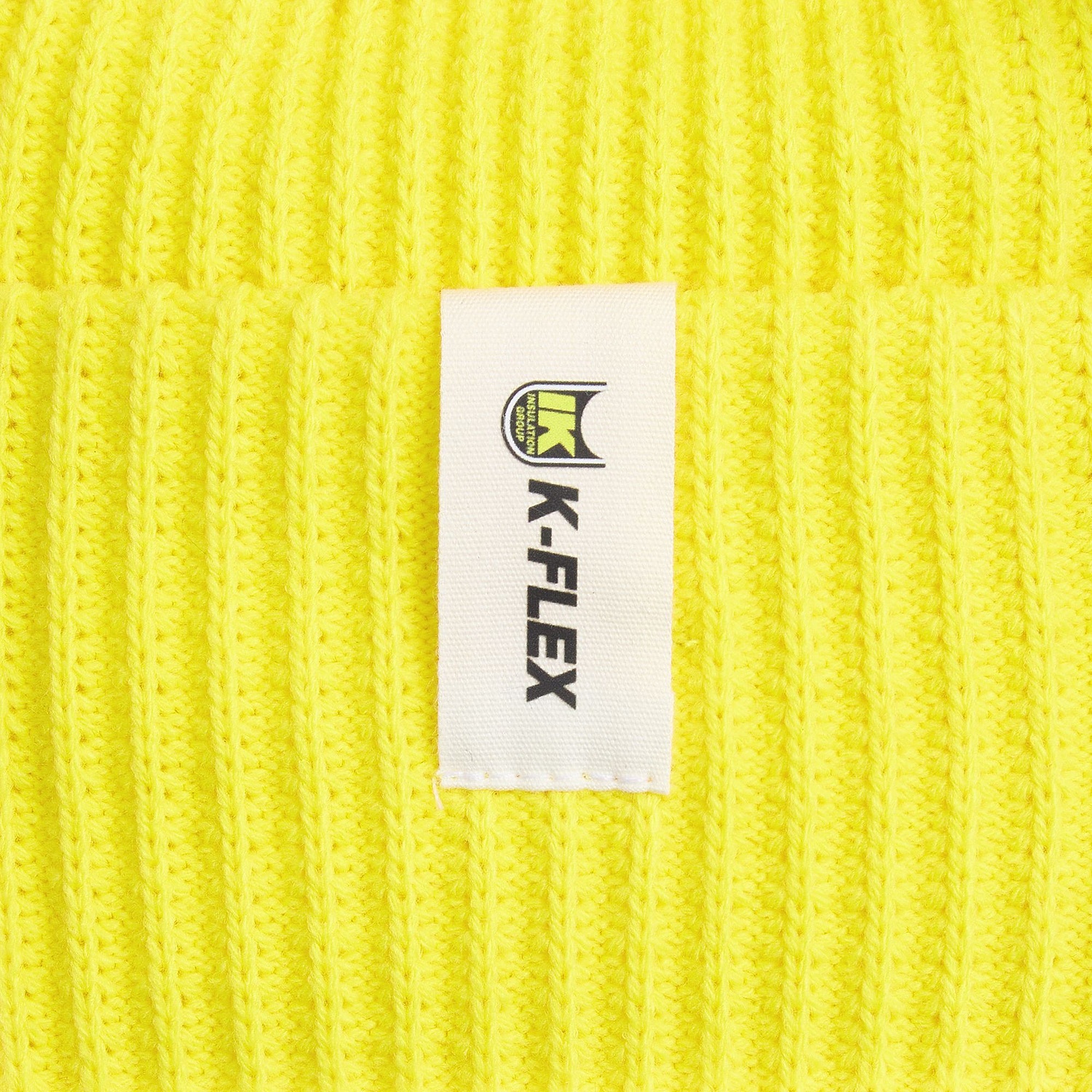 Лейбл хлопковый Doni, S, беленый с логотипом