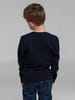 Свитшот детский Toima Kids, темно-синий с логотипом