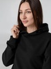 Худи Barta, черное с логотипом