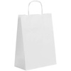 Пакет бумажный Willy, малый, белый с логотипом