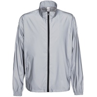 Ветровка Manifest 2.0 из светоотражающей ткани, серая с логотипом