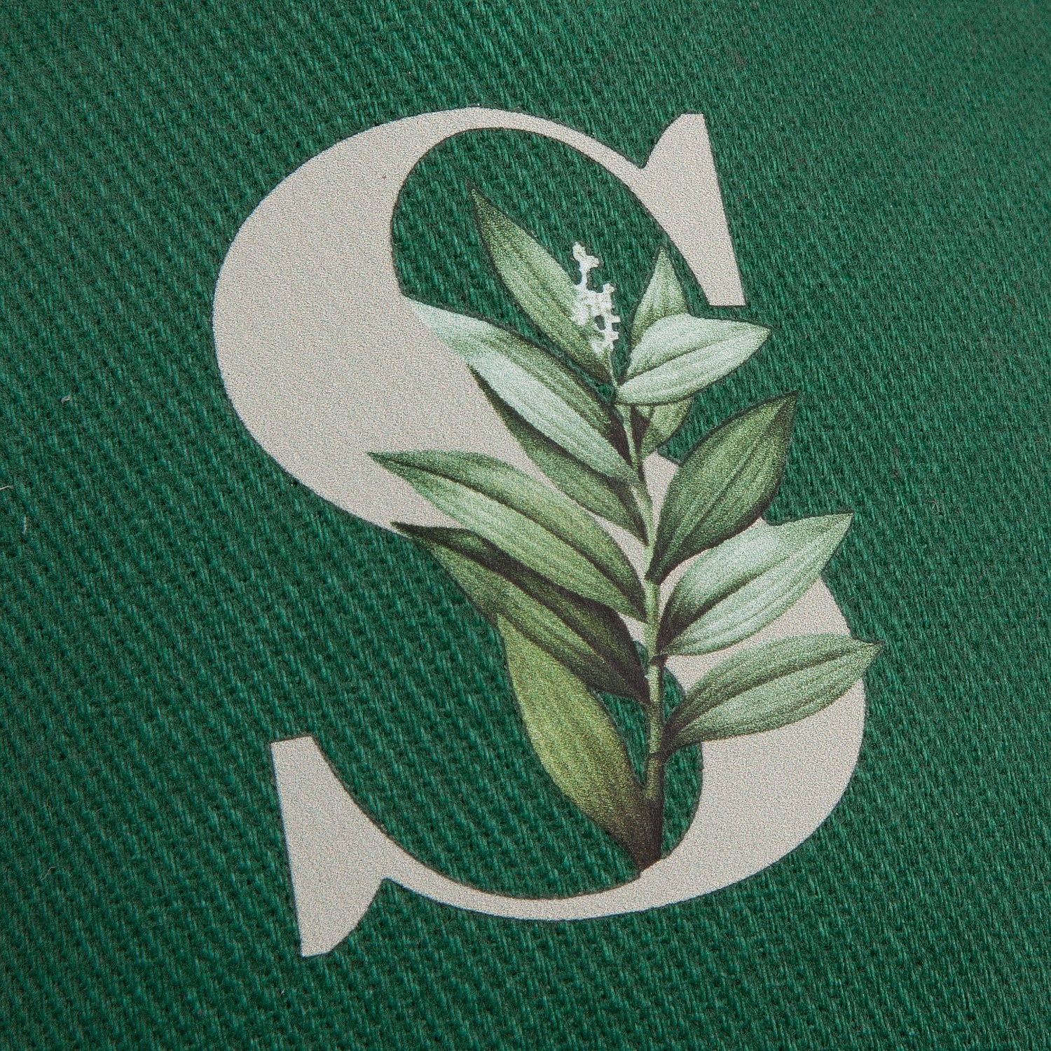 Бейсболка Standard, темно-зеленая с логотипом