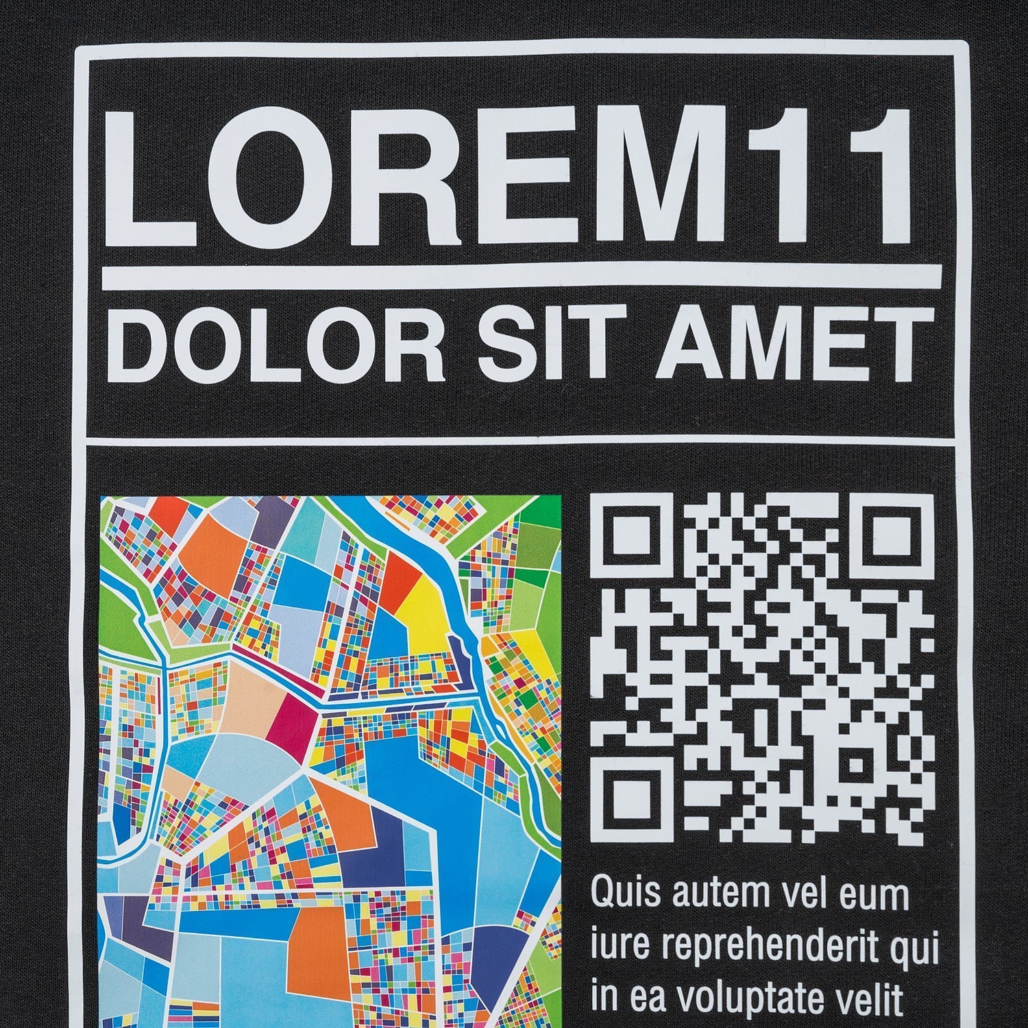 Худи Barta, черное с логотипом