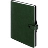 Ежедневник Strep Front на заказ, недатированный, зеленый с логотипом