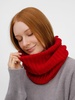 Снуд ComFleece, красный с логотипом