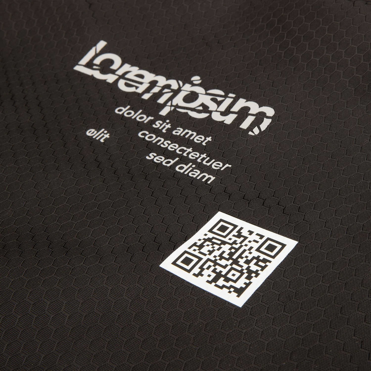 Полотенце спортивное Hard Work, серое с логотипом