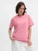 Футболка Imperial 190, розовая (candy) с логотипом