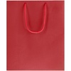 Пакет бумажный Wide, красный с логотипом
