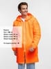 Дождевик Rainman Zip, оранжевый неон с логотипом