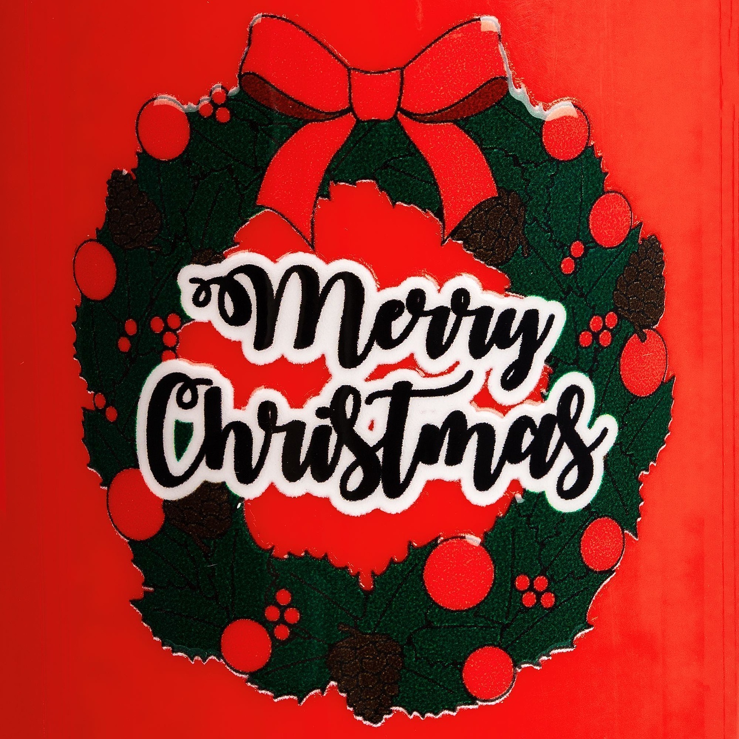 Бутылка для воды Barley, красная с логотипом