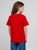 Футболка детская Regent Kids 150, красная с логотипом