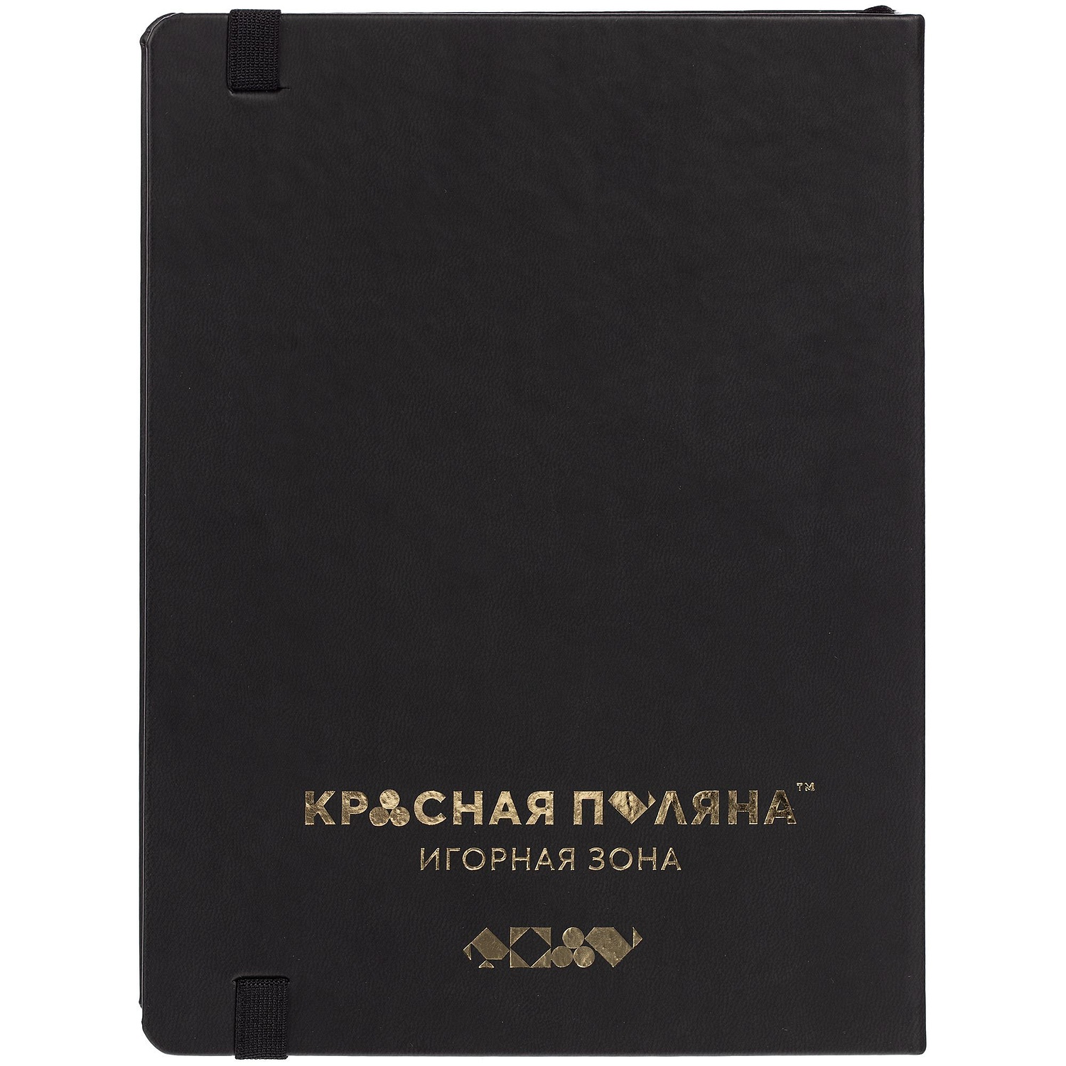 Ежедневник New Factor, недатированный, черный с логотипом