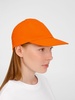 Бейсболка Apollo, оранжевая с логотипом