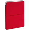 Ежедневник Flexpen Bright, недатированный, красный с логотипом
