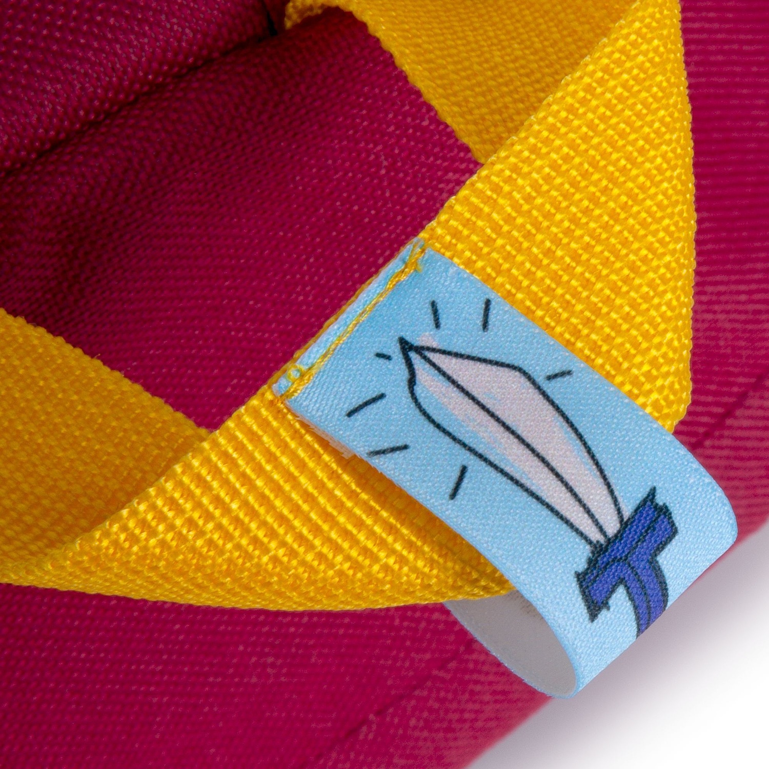 Рюкзак детский Kiddo, бордовый с серым