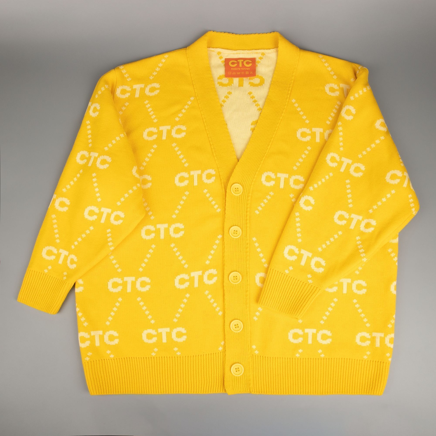 Кардиган Cozy Knit Grand на заказ, акрил с логотипом