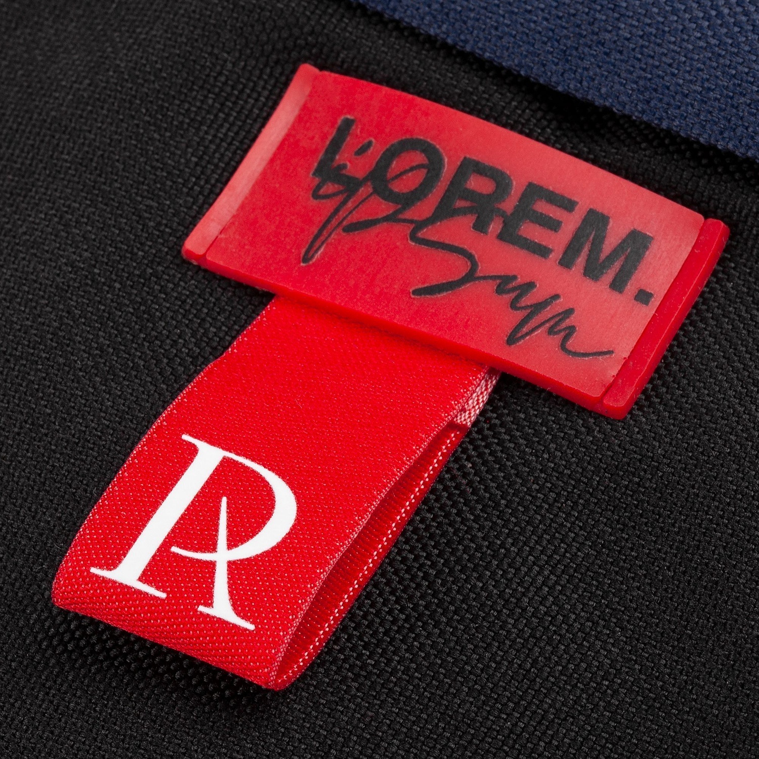 Рюкзак Twindale, темно-синий с черным с логотипом