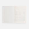 Ежедневник Tivoli, полудатированный, черный с зеленым с логотипом