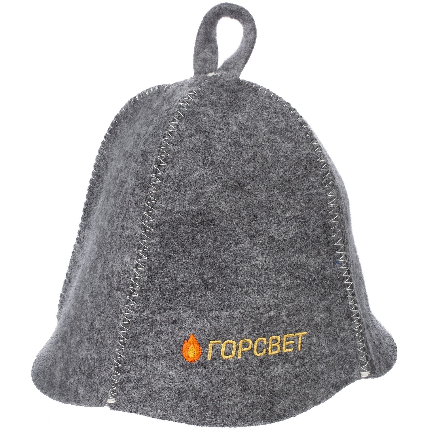 Набор для бани «Парилка», серый с логотипом