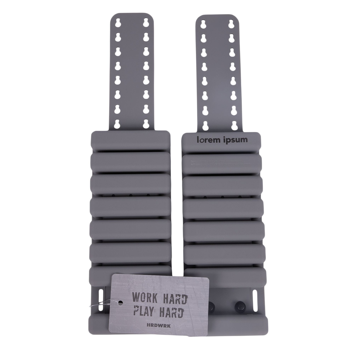Силиконовые утяжелители Hard Work, серые