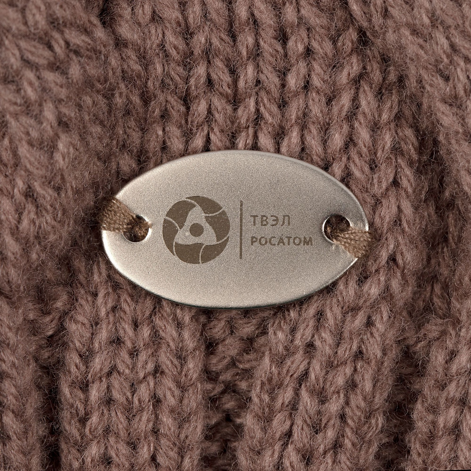 Шильдик металлический Alfa Oval, серебристый с логотипом