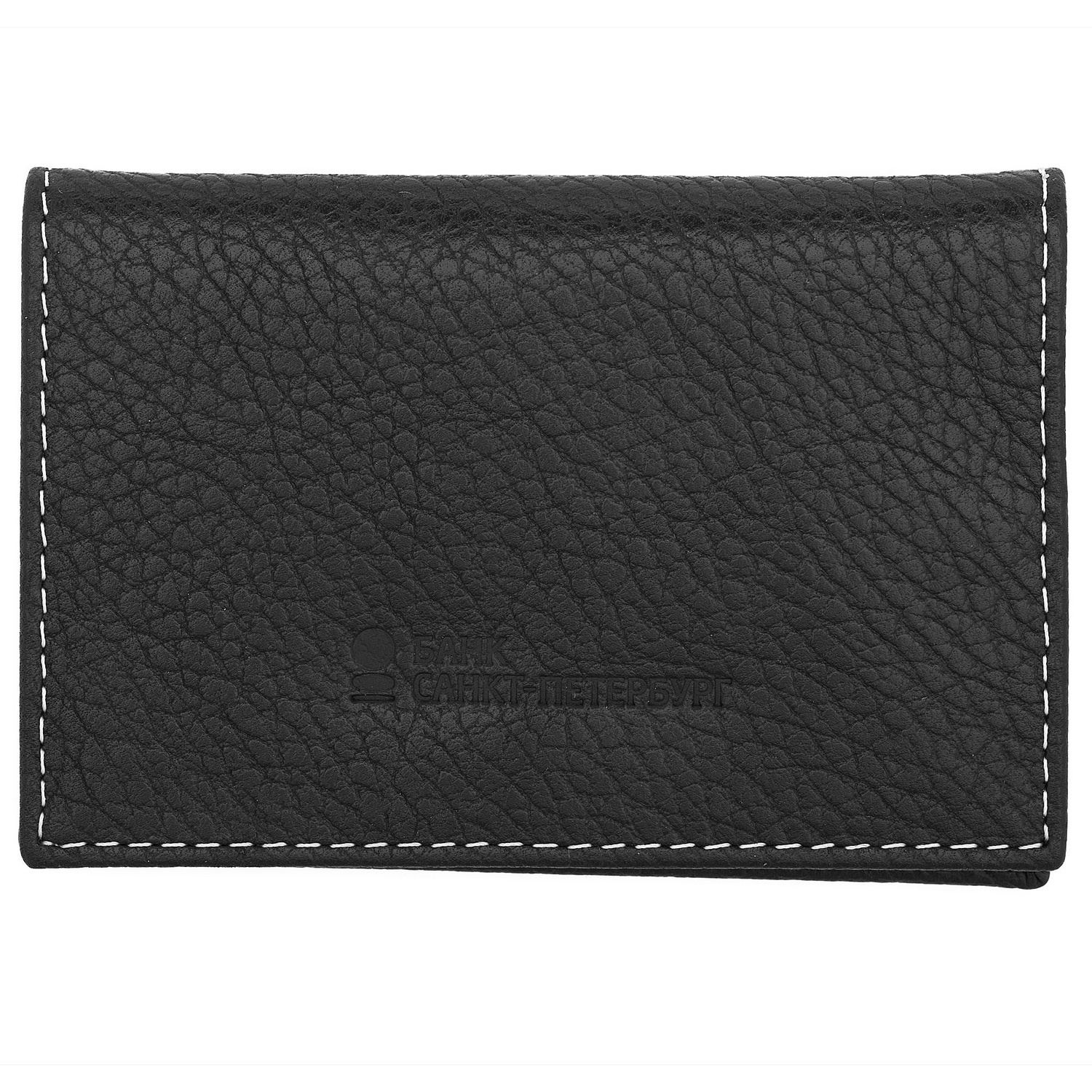 Футляр для визиток Belladonna Meeting, черный с логотипом